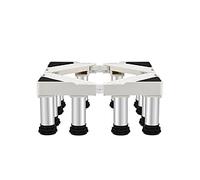 Base de RéFrigéRateur Base de machine à laver, support de réfrigérateur, support réglable pour laveuse et sécheuse, hauteur 19-22 cm, rondelles et cadres pour lave-vaisselle, bac à plantes,