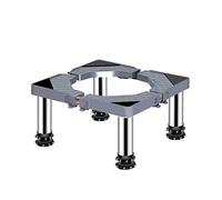 Base De RéFrigéRateur Machine à Laver Acier Inoxydable Base De RéFrigéRateur Socle Support Distributeur Automatique RéGlable 24-27cm pour Lave-Linge SèChe-Linge CongéLateur