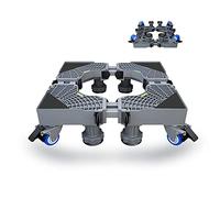 Base de RéFrigéRateur Machine à Laver Rouleaux d'appareils Base de machine à laver Base mobile universelle Support de réfrigérateur de dortoir Base de machine à laver avec 8 pieds