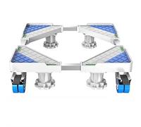 Base de RéFrigéRateur Machine à Laver Rouleaux pour appareils électroménagers, base de machine à laver, support réglable pour machine à laver, base mobile universelle pour réfrigérateur, bas