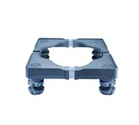Base De RéFrigéRateur RéDuction Du Bruit Socle pour Machine à Laver RéGlable 50-62cm Support Lave-Linge Base De Laveuse Lourde Charge 300 Kg Scratch PréVention 4 Fort Pieds