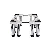 Base de Réfrigérateur Réglable hauteur 24-27cm Socle Lave Linge Climatiseur intérieur Support Longueur 51-72cm Largeur 46-68cm Support Electro Ménager Tapis AntidéRapants (12 Legs,24-27cm)