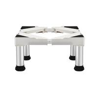 Base de Réfrigérateur Réglable Lourde (Longueur Ajustable 47-70CM) Sèche-linge Réglable Base avec 4 Pieds, Stent Universel RéFrigéRateur Base (Hauteur:24-27cm)