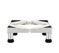 Base de Réfrigérateur Réglable Lourde (Longueur Ajustable 47-70CM) Sèche-linge Réglable Base avec 4 Pieds, Stent Universel RéFrigéRateur Base (Hauteur:14-17cm)