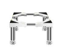 Base de Réfrigérateur Support Électroménager Réglable Hauteur 29-32 cm Base de Lave-vaisselle 45-65 cm avec 4 Pieds Robustes pour Imprimante Réfrigérateur,Blanc