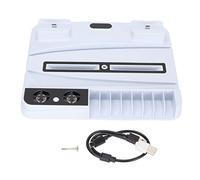 Base de refroidissement pour console PS 5 Digital, station de refroidissement avec double chargeur de manettes, ventilateur à 3 vitesses, support vertical, poignée de jeu et