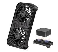 Base de refroidissement pour routeur à faible bruit - Support de ventilateur en ABS WiFi de 29 cm | Radiateur antidérapant pour salon, hôtel, appartement et chambre à coucher Stabilité Internet