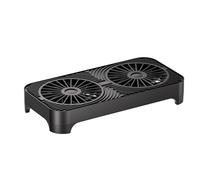 Base de refroidissement pour routeur avec ventilateur de 14 cm : dissipateur thermique intelligent WiFi Plus rapide réduction du bruit Surchauffe | Ongle versał Convient aux routeurs Huãwei Xiaoмi |