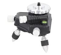 Base de réglage du niveau 360 ° Rotation de rotatif Adaptateur Fine Adaptateur Tripod Connecteur Pilation de charge de hauteur Réglable approprié
