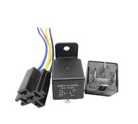 Base de relais automobile JD2912-1H-12VDC 4 broches 40 A, 5 pièces(Relay Base)