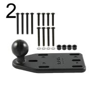 Base de Réservoir Frein/Embrayage RAM® Mounts