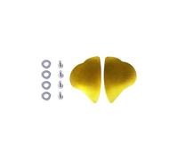 Base de rétroviseur de moto, éliminateur de pare-brise, couvercle de trou de rétroviseur, compatible avec R6 2017-2023 R7 2022-2023 2018 2019 2020