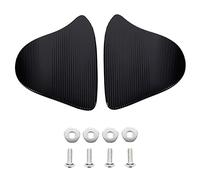 Base de Rétroviseur pour Moto pour R1 2020-2021, PSLER Base D'ailettes de Rétroviseur Latéral Cache Décoratif de Remplacement Accessoires pour Motos(Noir)