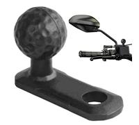 Base De Rotule D'adaptateur De Tête - Support Coudé En Absorbant Les Chocs, 1 Pièce, Support De Rotule Robuste | Accessoire D'équitation De Moto, Pour Navigation Mobile, Utilisation En Plein A