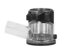 Base de routeur plongeante réglable |Base de machine de découpage en alliage d'aluminium avec couvercle de collecte de particules/port sous vide |Non - Réglage de la profondeur de