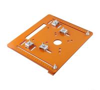 Base de scie à plaque de guidage en bakélite pour une meilleure performance dans les applications de travail du bois (grande taille 25 x 28 cm)