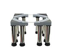 Base de Sèche-linge RéSistant à L'Humidité Base de Machine à Laver Réglable 16.9-25.6in Base de Réfrigérateur Socle Piédestal Antidérapant Pieds à Usage Intensif (12Legs,H:11.4in)