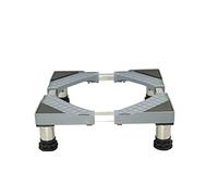 Base de Sèche-linge RéSistant à L'Humidité Base de Machine à Laver Réglable 16.9-25.6in Base de Réfrigérateur Socle Piédestal Antidérapant Pieds à Usage Intensif (4Legs,H:5.5in)