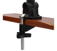 Base de serrage de bureau de rechange réglable pour bras de microphone, support de lampe de table, lampe de lecture avec pince