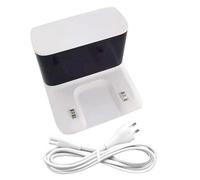 Base De Station De Chargement, Compatible Avec Xiaomi,1C 1T S10, Compatible Avec Dreame,F9 D9 L10 Pro Robot Aspirateur(1set White)