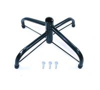 Base de support d'arbre | Support d'arbre robuste et pliable en métal 60 cm | Arbres de Noël artificiels, support jusqu'à 2,4 m | Acier revêtu par pulvérisation verte, réservoir d'eau de 4,5 l