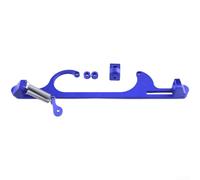 Base de support de câble d'accélérateur en alliage d'aluminium pour carburateur série 4150 4160 - Plaque de montage pour mise à niveau des performances du moteur du véhicule (bleu)