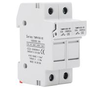 Base de support de composant de rail DIN à 2 poteau | Défense de surcharge et de court-circuit 1000VDC | Équipement d'installation/distribution/contrôle de l'électricité de la (3A)