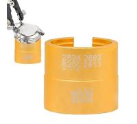 Base de support de mouvement de montre - Support de réparation de mouvement double face - Base de fixation de réparation d'horloge, pour homme, vitrine, table de magasin, doré, Refer to description