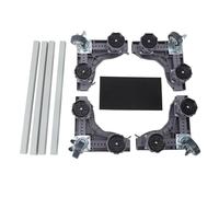 Base de Support de Réfrigérateur Mobile en Alliage de Fer, Support de Machine à Laver Réglable avec équilibre de Frein, Mesure de Nivellement D'angle pour Appareils de Meubles
