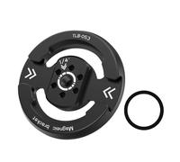 Base de support de téléphone avec trou de vis de 6,35 mm et sabot froid pour cardan à tête sphérique, support de téléphone en aluminium, base à installation rapide