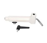 Base de support d'outils Qanyegn Micro Lathe, Base de support d'outil d'outil de lathe en bois, tour de travail du bois en fonte de 16 mm, petit porte-outil Lathe Base