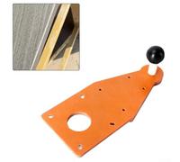 Base de table de toupie pour machine à tailler, outil de travail du bois réglable avec plaque de rainurage inférieure compatible avec fraisage et chanfreinage des bords - 215