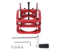 Base de table pour défonceuse en alliage d’aluminium avec système de levage, base de levage manuelle à manivelle pour défonceuse, réglable sur une hauteur maximale de 51 mm,