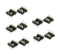 Base de test IC DIP8 durable pour amplificateurs prolongés et appareils de communication, utilisation DIP IC Socket