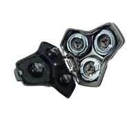 Base de tête d'outil S5531, grille de couteau, compatible avec les rasoirs électriques Philips Honeycomb Series 5000 et S7000.(Silver)