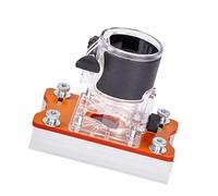 Base de toupie en bois 2 en 1 en aluminium pour rainurage de chanfreinage, finition