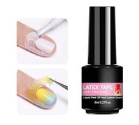 Base de Vernis - Séchage Rapide 8ml - Barrière de Vernis à Ongles Décollable | pour Voyage Déplacement Professionnel Intérieur École Petite Amie Épouse Amie Sœur Fille