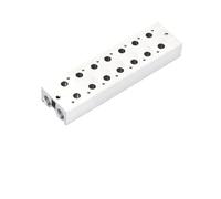 Base d'électrovanne 3V110/210/310, collecteur de connexion 100M/200M/300M série 2F3F4F5F6F7F8F9F10F, îlot de vanne de connexion(7F,200M)