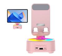 Base d'enceinte avec pour téléphone - Audio portable Clear Sound, pour haut-parleur pour téléphone pour gadget, pour musique de table sans fil, vidéo mobile universelle