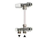 Base déviation + Robinet 1/2 monotube RBM - 2250450"