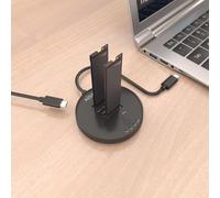 Base di ricarica Aisens ASDS-2M2N05-BK Nero