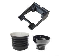 Base du moulin à café avec bague de dosage et récipient à bulles pour Eureka Mignon MMG Series - Construction en ABS, design compact pour une utilisation à la maison ou au café (base + soufflet)