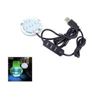 Base Éclairage Lumière LED avec Prise USB pour Désodorisant/Assainisseur d'air Liquide Compatible avec Gracemate Poppy