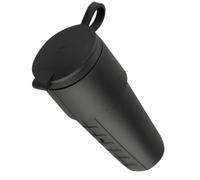 Base électrique aérienne 10/16 A, fabriquée en caoutchouc noir, parfaite pour connecter des équipements électriques en extérieur, idéale pour une utilisation dans des conditions météorologiques