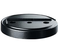 Base en aluminium noir D.75mm H.10mm pour Art.3316 002 015/3316 002 016 FSB
