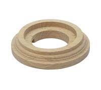 Base en bois simple pour interrupteurs/déviateurs et prises