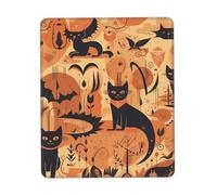 Base en Caoutchouc Tapis de Souris Gaming, Cauchemar Orange Vibrant, Doux Tapis de Souris de Jeu, Souris de Bureau, 25X30cm, Jeux, Claviers, Souris