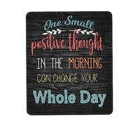 Base en Caoutchouc Tapis de Souris Gaming, Une Petite pensée Positive Le Matin Peut Changer Toute Votre journée Gamer Mouse Pad résistant à Usure Tapis de Souris pour PC Souris Ordinateur
