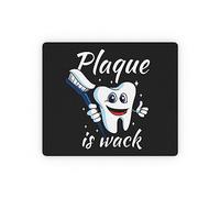 Base en Caoutchouc Tapis Souris, Caries Carie Dent Dentisterie Médecin Orthodontiste Gamer Mouse Pad Antidérapante Tapis de Souris d'Ordinateur pour PC Souris Les capteurs de Jeu