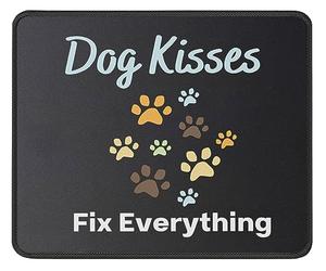Base en Caoutchouc Tapis Souris, Les Bisous de Chien réparent Tout Gaming Mousepad Antidérapante Tapis de Bureau pour Joueurs Professionnels PC Souris
